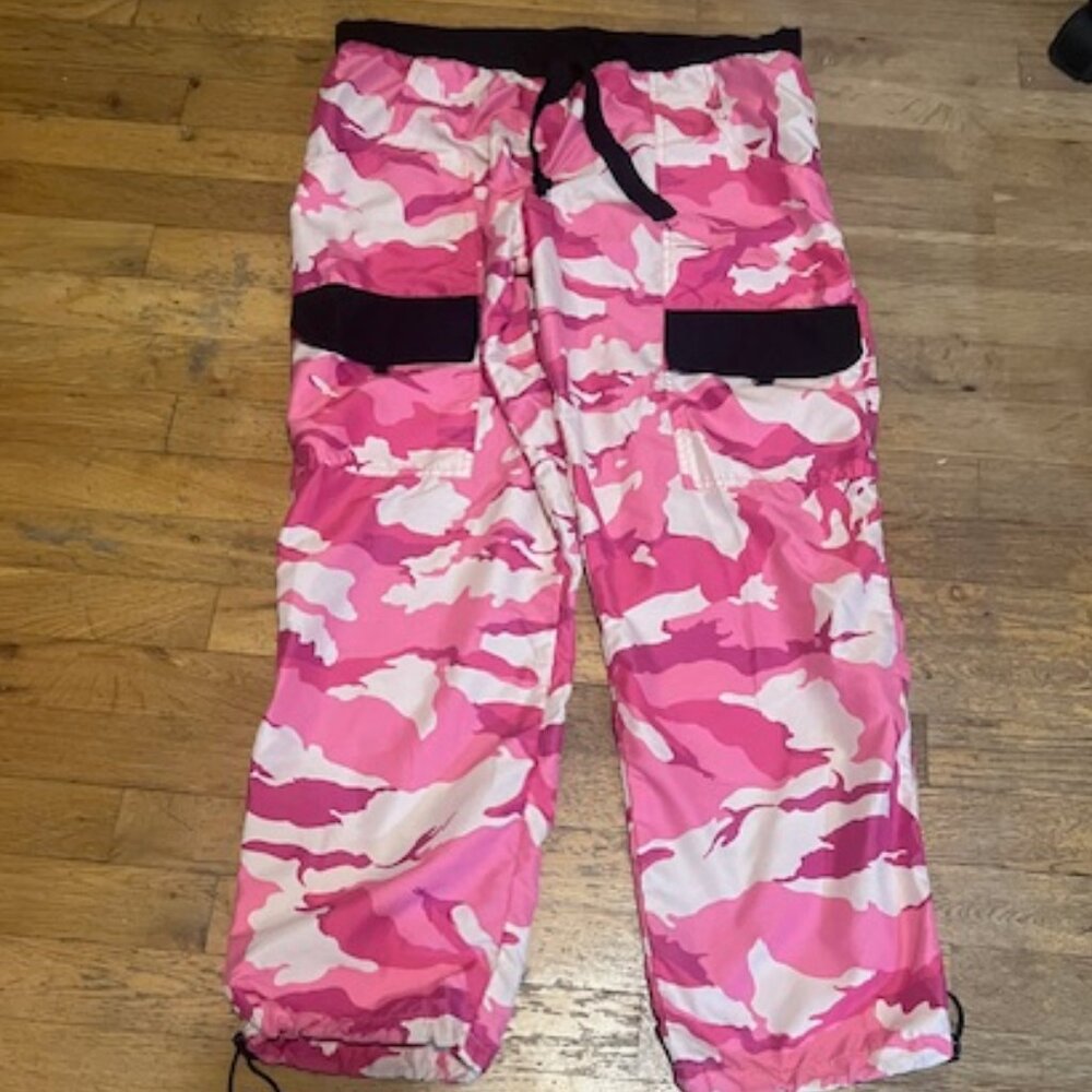 Pink Camo  Dance Pant Size Sm/ Zumba